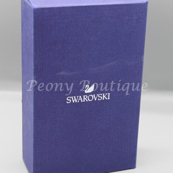 Swarovski 5609707 earrings jewelry assymetrical long rose gold crystals new - Picture 9 of 11